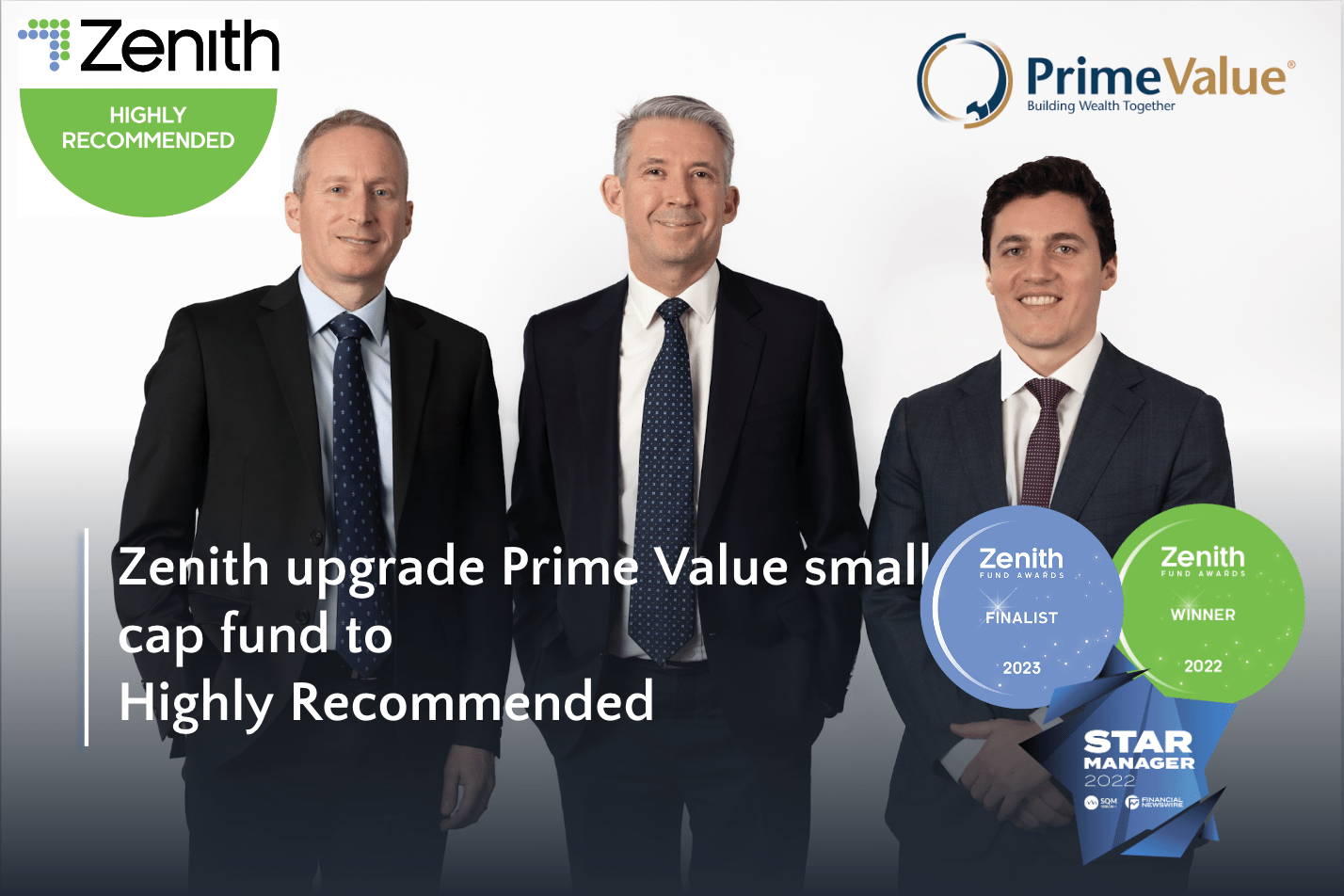 Zenith upgrades Prime Value small cap fund to Highly